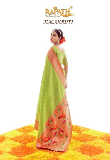 Kalakruti By Rajpath Soft Paithani Silk Wedding Saree Collection